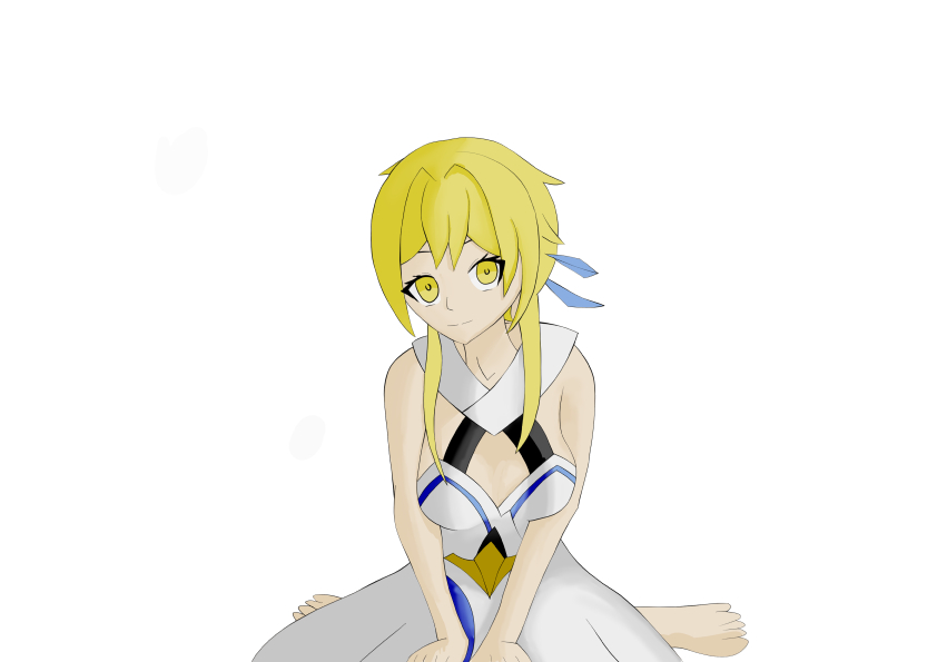 First shadow layer of Lumine fanart using Color Burn clipping