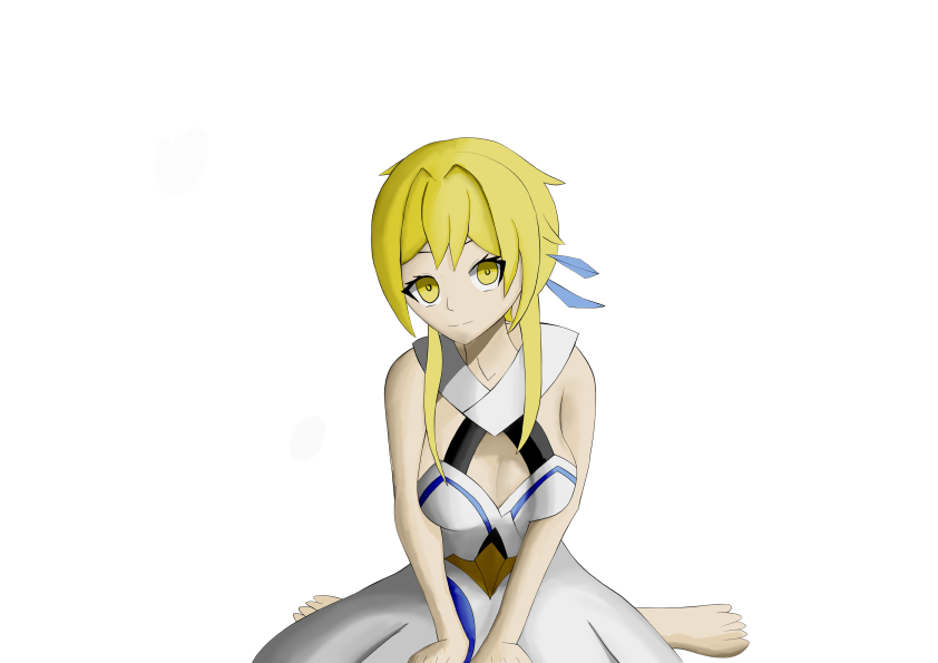 Second shadow layer of Lumine fanart using Linear Color Burn for deeper shading