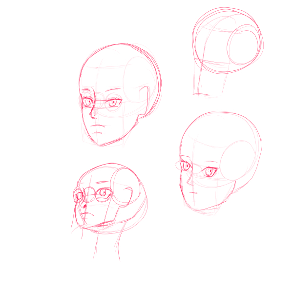 Drawing Practice: Mastering Head and Eye Structures | Clip Studio Paint&nbsp;Tutorial