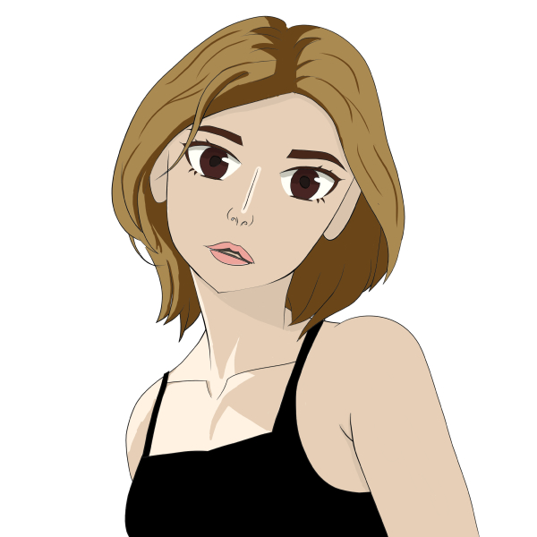 Second layer of shadows on anime-style character
