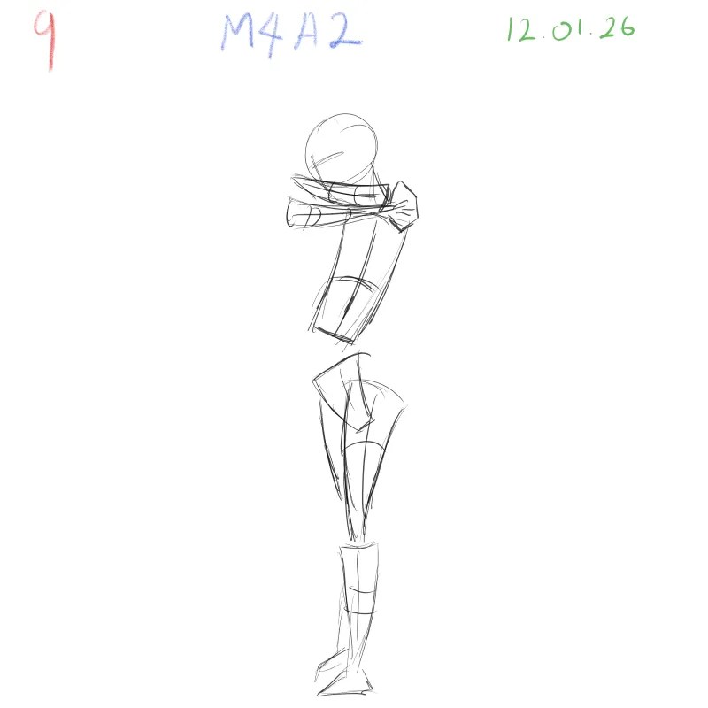 Quick digital gesture sketches to improve drawing confidence and speed