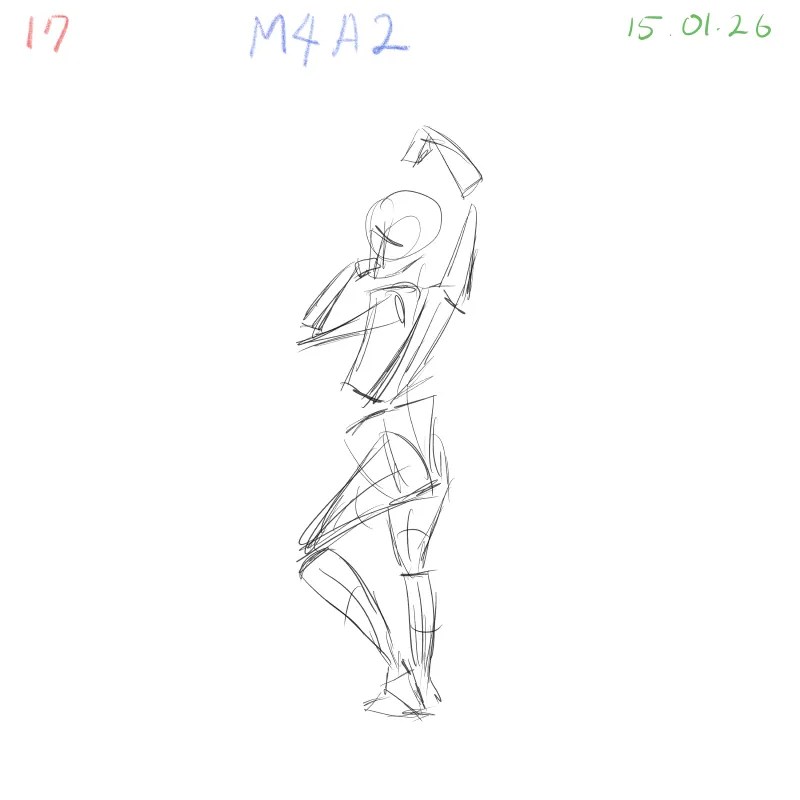 gesture practice focusing on body flow and rhythm