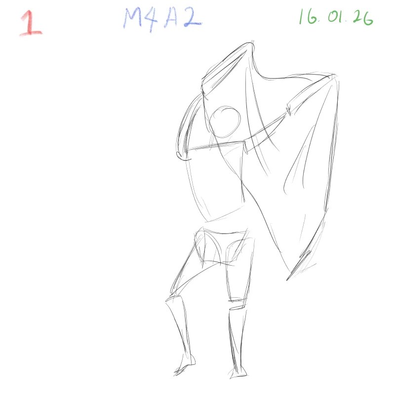 gesture drawing practice focusing on cloth flow and body form study 1 minute poses