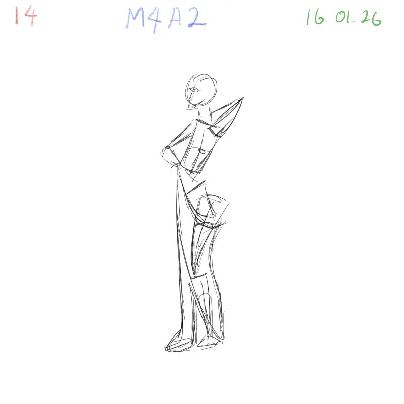 figure gesture drawing practice imagining form beneath clothing