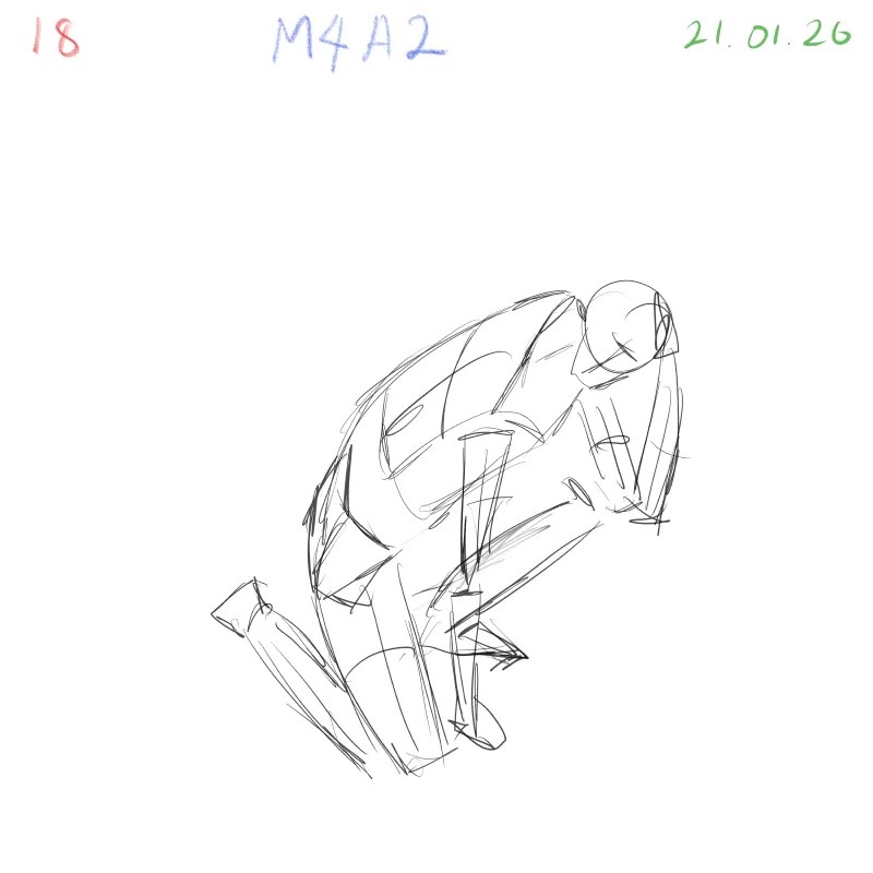 Gesture Drawing: Dynamic Form Gestures –&nbsp;18