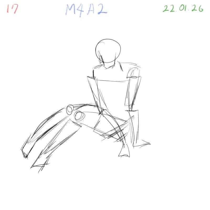 Gesture Drawing: Dynamic Form Gestures –&nbsp;19