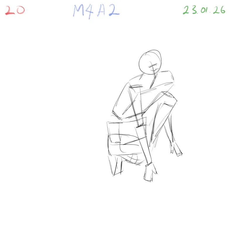 Gesture Drawing: Dynamic Form Gestures –&nbsp;20