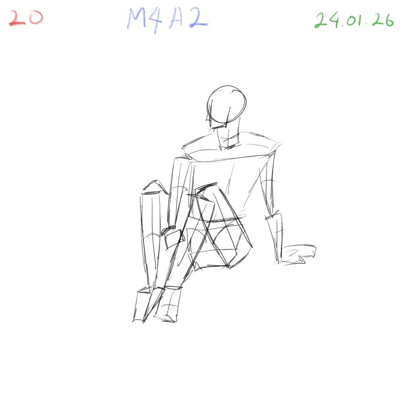 Gesture Drawing: Dynamic Form Gestures –&nbsp;21