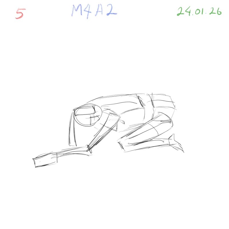 dynamic pose gesture drawing with clear 3D structure