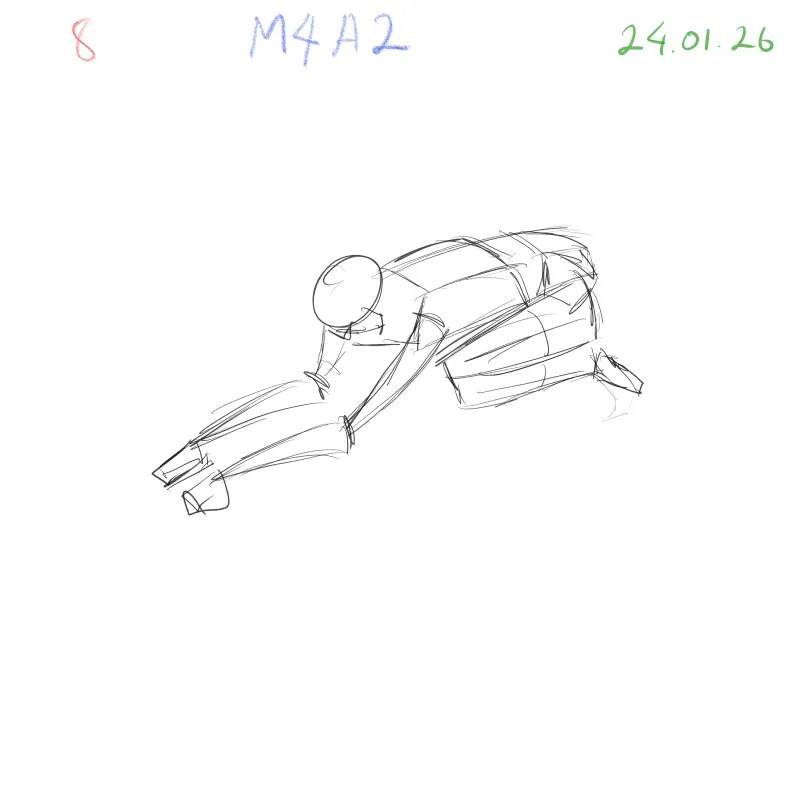 fast gesture drawing capturing pose and proportion