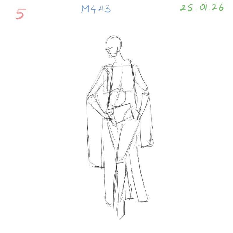 Fast anatomy gesture drawing practice male figure