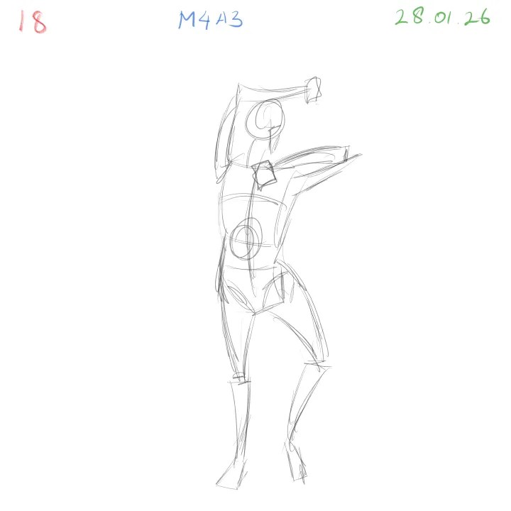 gesture drawing figure study quick sketch