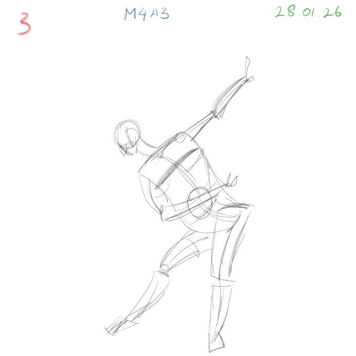 figure gesture drawing practice anatomy flow study