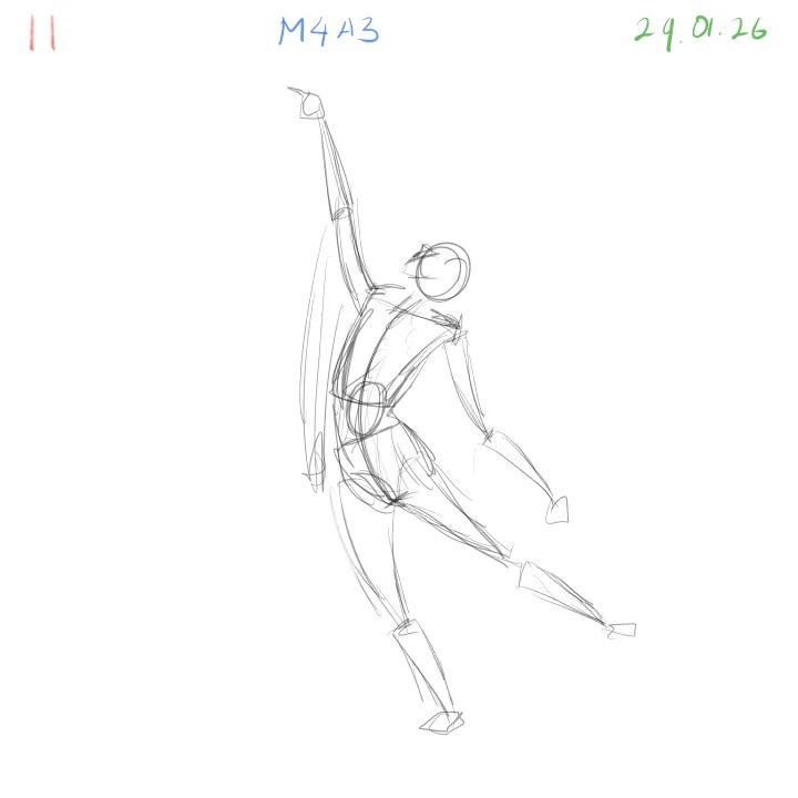 gesture drawing daily practice energy and movement