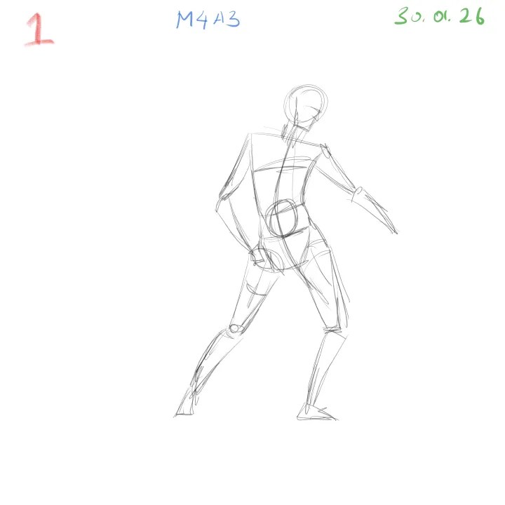 Gesture Drawing: Anatomical Gestures –&nbsp;6