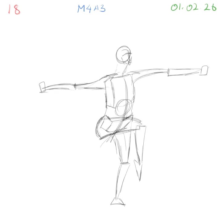 gesture drawing study capturing feminine body dynamics 18