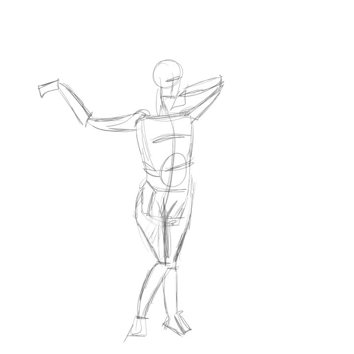Gesture Drawing: Anatomical Gestures –&nbsp;9