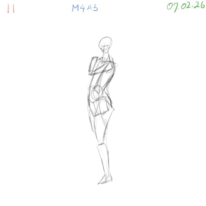 gesture drawing study page 11 exploring movement and flow