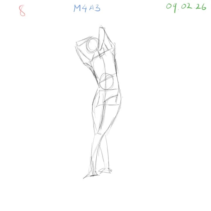 quick gesture drawing practice exploring expressive human poses